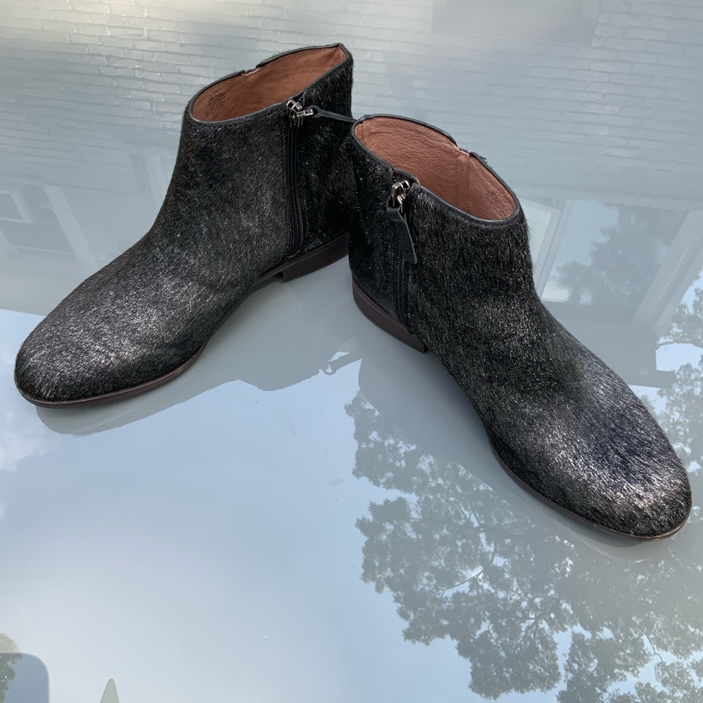 LOUISE et CIE GENUINE CALFHAIR BOOTIES - Picture 4 of 5